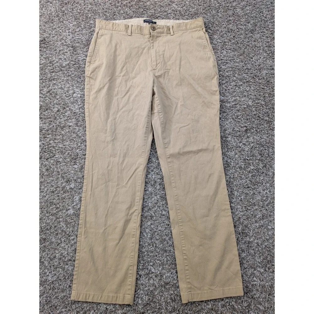 Banana Republic Aiden Fit Chino Pants Men's Khaki‎ 36x32 (36x31)